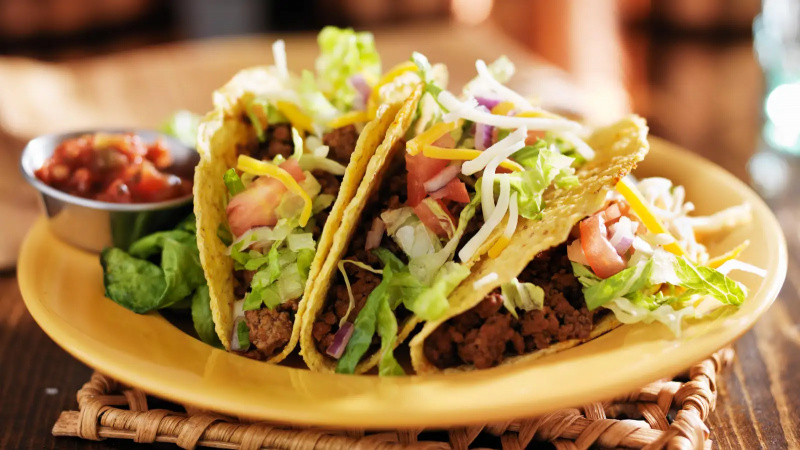 قذائف التاكو الصلبة لديك شديدة البرودة