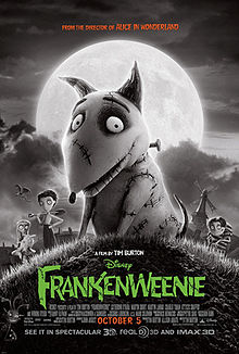 Frankenweenie film afişi