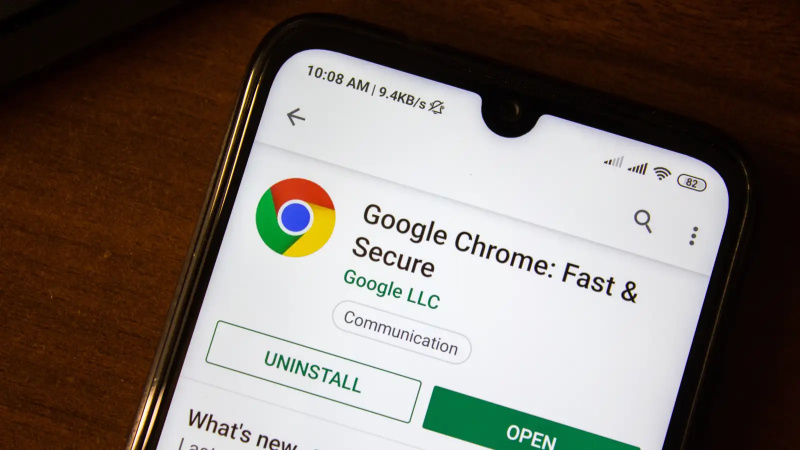 Android'in Chrome Tarayıcısındaki İleri Düğmesi nerede?